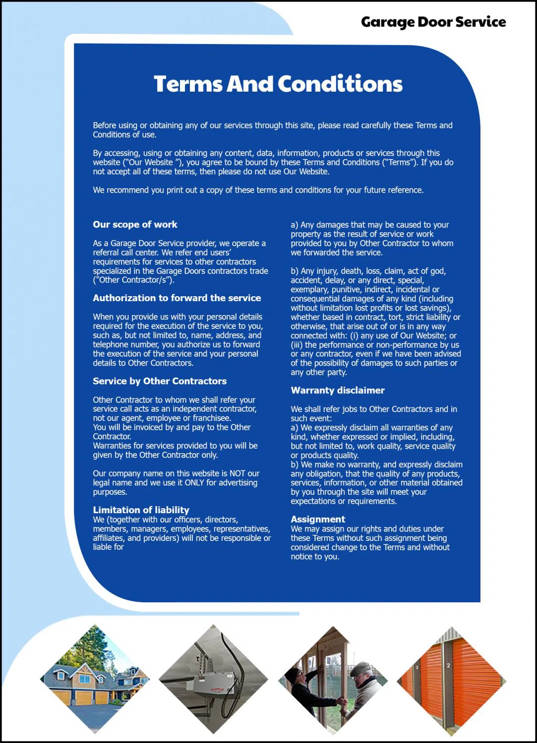 Commerce All County Garage Doors Commerce, CA 323-406-1342